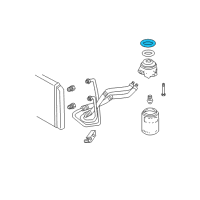 OEM GMC Jimmy Adapter Seal Diagram - 88893989