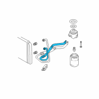 OEM Chevrolet Blazer Inlet Hose Diagram - 15953702