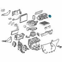 OEM 2017 Cadillac ATS Actuator Diagram - 22945559