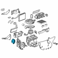 OEM 2015 Cadillac CTS Actuator Diagram - 22994514