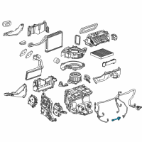 OEM 2016 Cadillac ATS Temperature Aspirator Diagram - 22799460