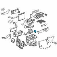 OEM 2018 Cadillac CTS Actuator Diagram - 23291755