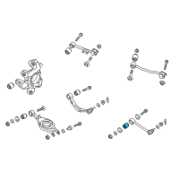 OEM 2012 Hyundai Genesis Bush-Rear Assist Arm Diagram - 55258-3N000