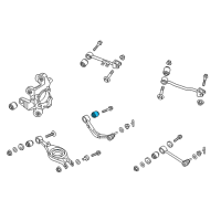 OEM 2016 Hyundai Equus Bush-Upper Arm Diagram - 55138-3N200