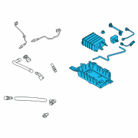 OEM Ford Mustang Vapor Canister Diagram - JR3Z-9D653-C