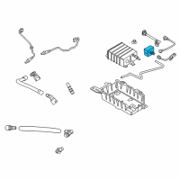 OEM 2022 Ford Police Interceptor Utility Vent Control Solenoid Diagram - HU5Z-9F945-C