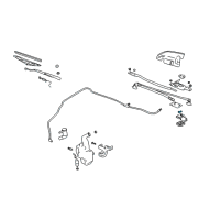OEM 2000 Chevrolet Monte Carlo Crank Arm Diagram - 12494832
