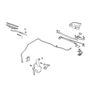 OEM 2002 Oldsmobile Intrigue Crank Arm Diagram - 12494832