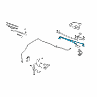 OEM 2002 Oldsmobile Intrigue Wiper Transmission Diagram - 12336025