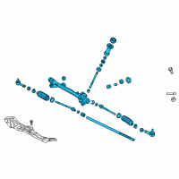 OEM 2019 Hyundai Elantra Gear Assembly-Steering Diagram - 56500-F2000