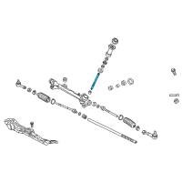 OEM 2018 Hyundai Elantra GT Pinion Assembly-Steering Gear Box Diagram - 56512-G3000