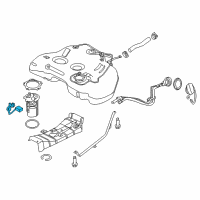 OEM 2018 Nissan Altima Fuel Tank Sending Unit Diagram - 25060-3TA0A