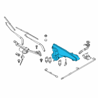 OEM 2009 BMW X5 Washer Fluid Reservoir Diagram - 61-67-7-161-477