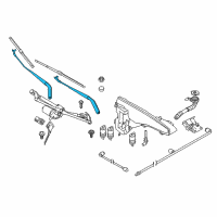 OEM 2013 BMW X6 WIPER ARM, DRIVER'S SIDE Diagram - 61-61-9-449-962