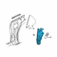 OEM 2002 Ford Mustang Regulator Diagram - 2R3Z-7630306-AA