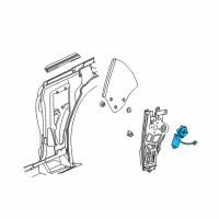 OEM 2004 Ford Mustang Motor Diagram - 1R3Z-7623395-AA