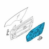 OEM 2016 Kia Forte Koup Panel Assembly-Front Door Module Diagram - 82402A7250