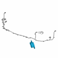 OEM Chevrolet Malibu Alarm Module Diagram - 84078178