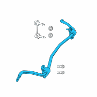 OEM 2014 Jeep Grand Cherokee Bar-Rear Suspension Diagram - 68184507AA