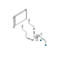 OEM 2011 Mercury Mariner Connector Diagram - BL8Z-7D273-A