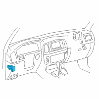 OEM 2006 Toyota Land Cruiser TPMS Service Kits Diagram - 8974624010