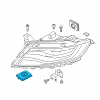 OEM 2019 Lincoln Nautilus Control Module Diagram - FG9Z-13C788-H