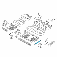 OEM 2022 Ford F-350 Super Duty Lift Cylinder Diagram - 9L3Z-16624B75-A