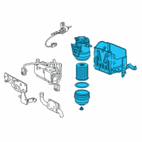 OEM 2017 Chevrolet Express 3500 Fuel/Water Separator Diagram - 84428489