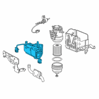 OEM 2019 Chevrolet Express 3500 Cooler Diagram - 19130016