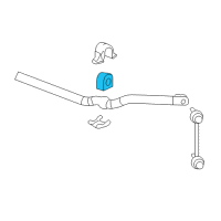 OEM Cadillac Bushings Diagram - 25773618