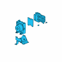 OEM Chevrolet Colorado ABS Control Unit Diagram - 19301499