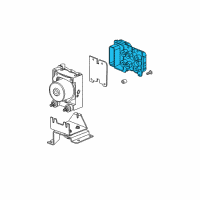 OEM 2010 GMC Canyon Electronic Brake Control Module Kit Diagram - 19207520