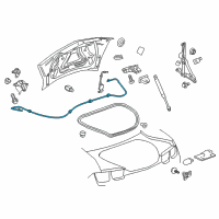 OEM Chevrolet Cable Diagram - 20995417