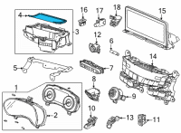 OEM Acura TLX LENS Diagram - 78259-TGV-A02