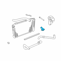 OEM Ford Mustang Outlet Assembly Diagram - F6ZZ-8592-C