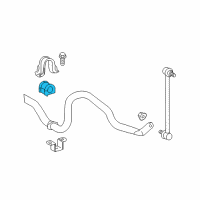 OEM 2021 Lexus RX450hL Bush, STABILIZER Diagram - 48815-0E040