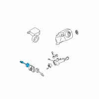 OEM 2000 Nissan Maxima Switch Assy-Turn Signal Diagram - 25540-0W000