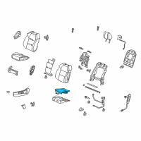 OEM 2012 Acura MDX Tci L, Frcush Diagram - 81618-STX-L42