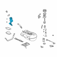 OEM Honda Insight Pipe, Fuel Filler Diagram - 17660-S3Y-A01