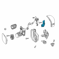 OEM 2018 Honda Odyssey Light Assembly, Passenger Side Turn Diagram - 34300-TZ3-A01