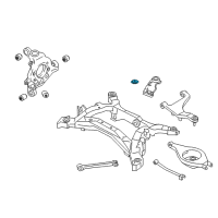 OEM Infiniti G35 Stopper-Differential Mounting, Lower Diagram - 55475-AL510