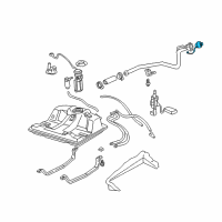 OEM Oldsmobile Silhouette Fuel Cap Diagram - 10372867