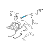 OEM Chevrolet Monte Carlo Hose-Fuel Tank Filler Diagram - 15221634