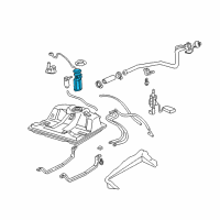 OEM 2002 Buick Regal Fuel Tank Fuel Pump Module KIT Diagram - 19331277