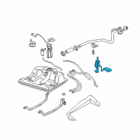 OEM Pontiac Fuel Gauge Sending Unit Diagram - 89060197