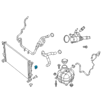 OEM 2022 Jeep Cherokee ISOLATOR-Radiator Diagram - 52014782AA