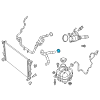 OEM Dodge Dart Clamp-Hose Diagram - 52014598AA