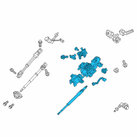 OEM 2014 Ford F-150 Steering Column Diagram - CL3Z-3C529-AD