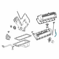 OEM Ford F-350 Super Duty Tube Assembly Diagram - 3C3Z-6754-BA