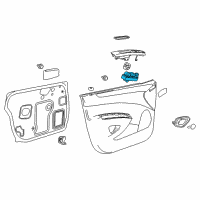 OEM 2015 Chevrolet Spark EV Window Switch Diagram - 96942497